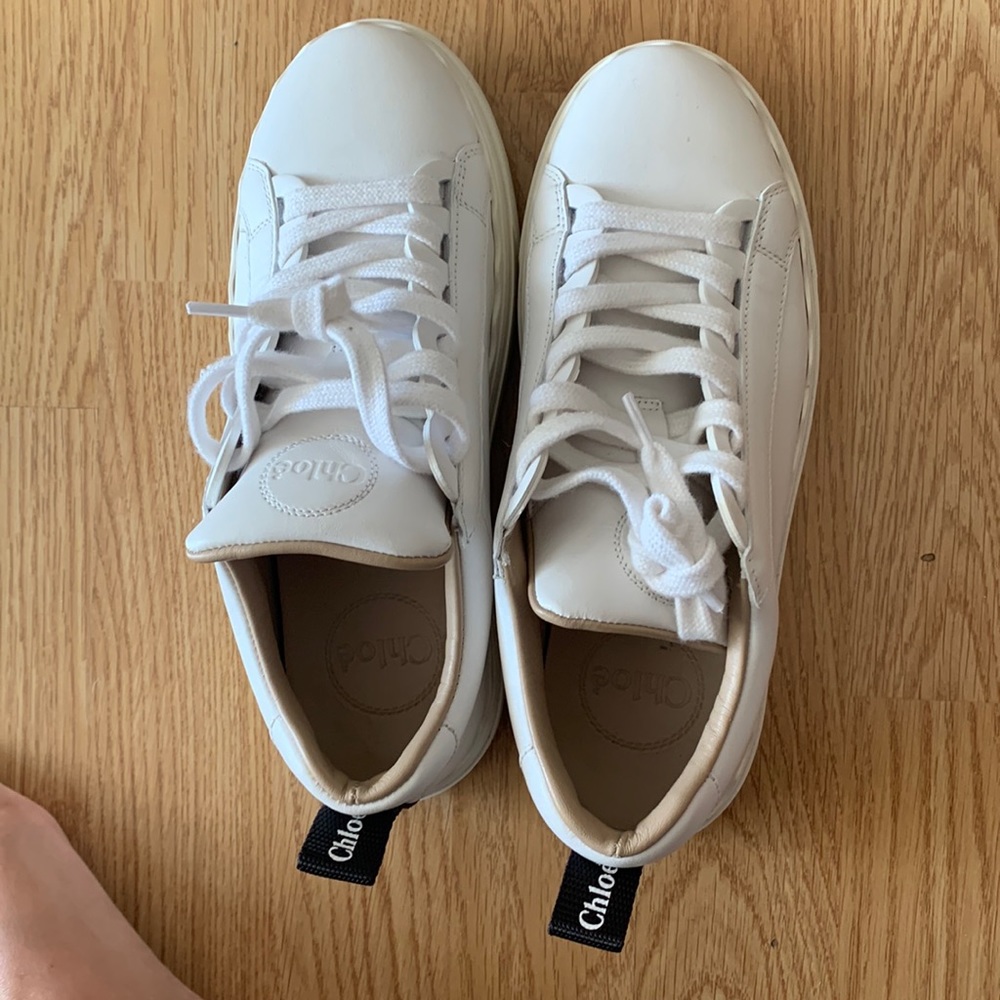 Chloe sneakers white Lauren sneakers